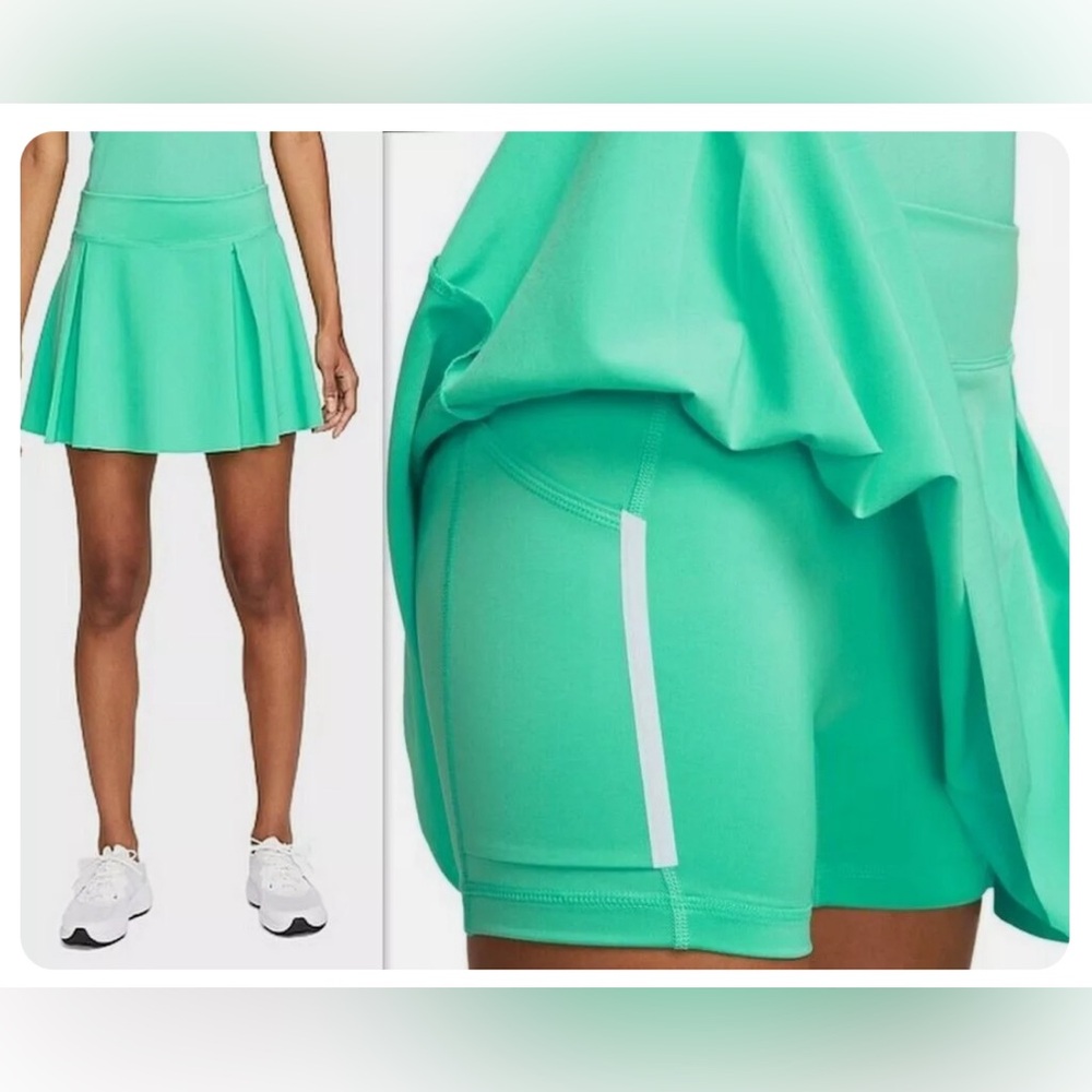 NWT Green Nike Golf Dri-Fit Skort Medium